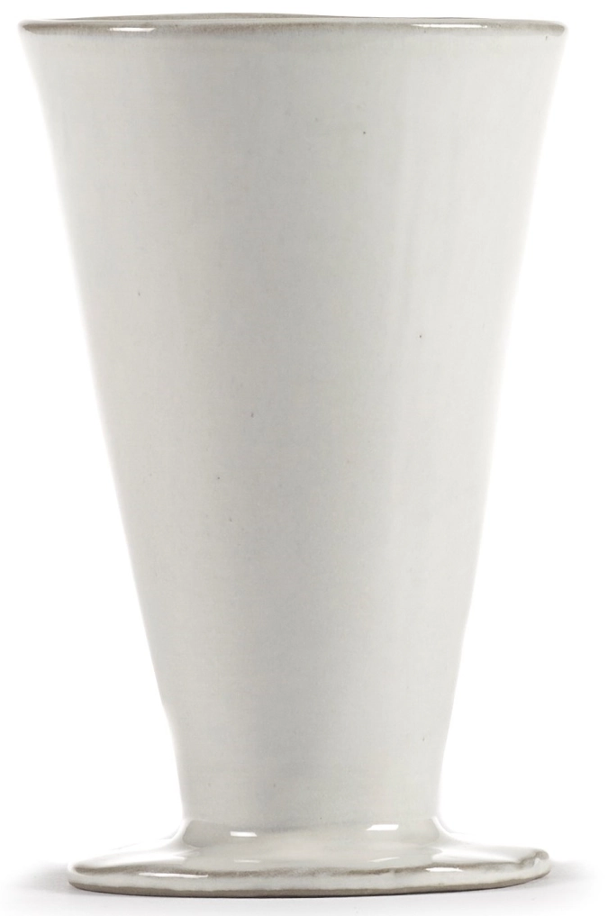 La Mère Becher D8.5 H13 cm Off White