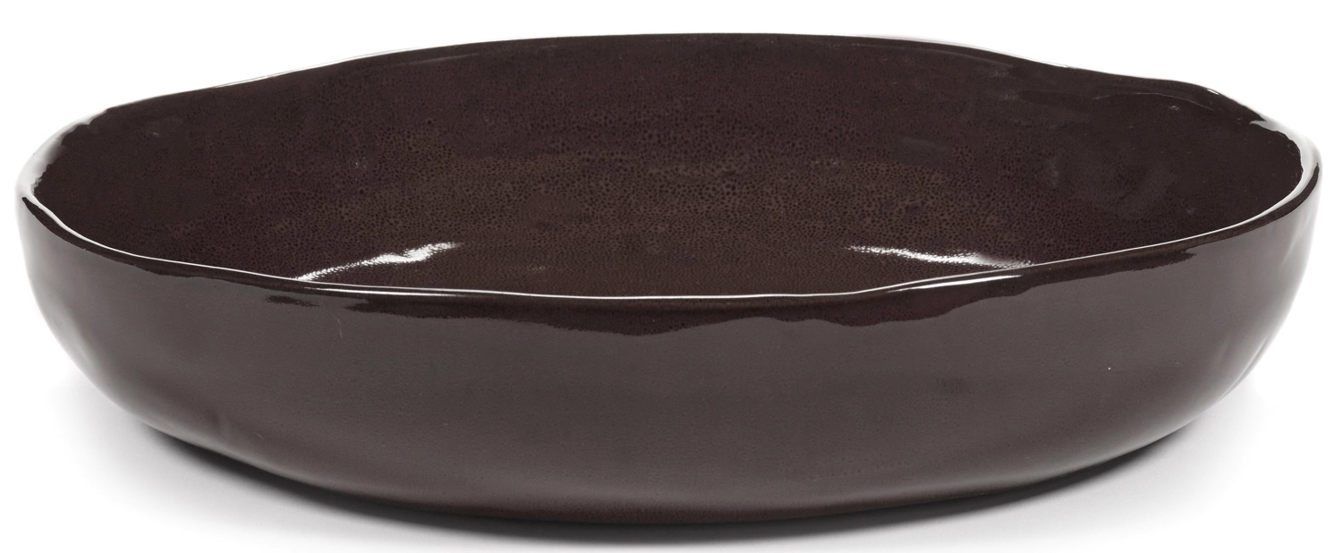 La Mère Servierschale M D31.5 H6 cm Ebony