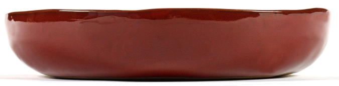 La Mère plat de service M D31.5 H6 cm Venetian Red