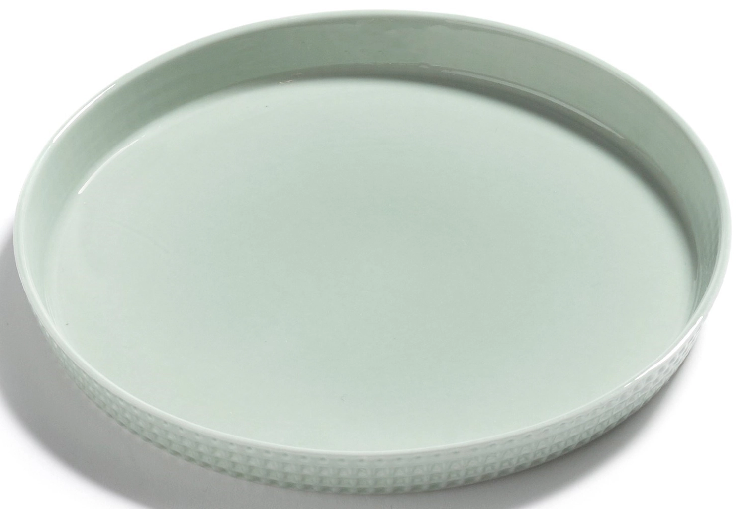 Nido Teller hoher Rand M D16 H1.6 cm Green