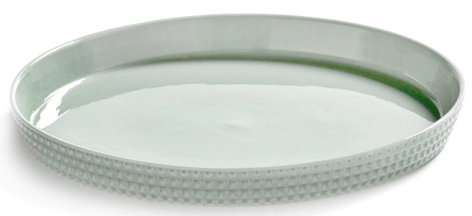 Nido Teller hoher Rand M D16 H1.6 cm Green