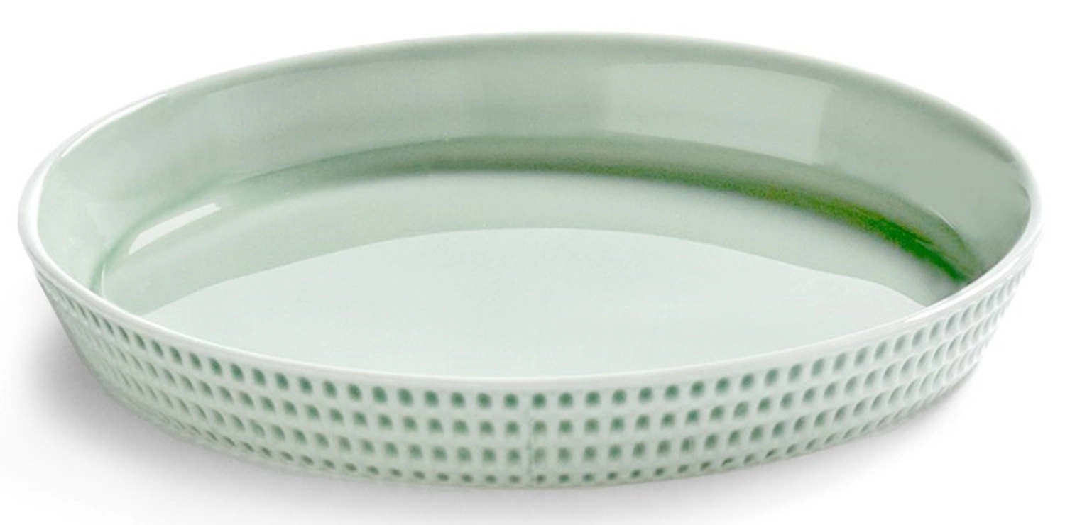 Nido Teller hoher Rand XS D10 H1.4 cm Green