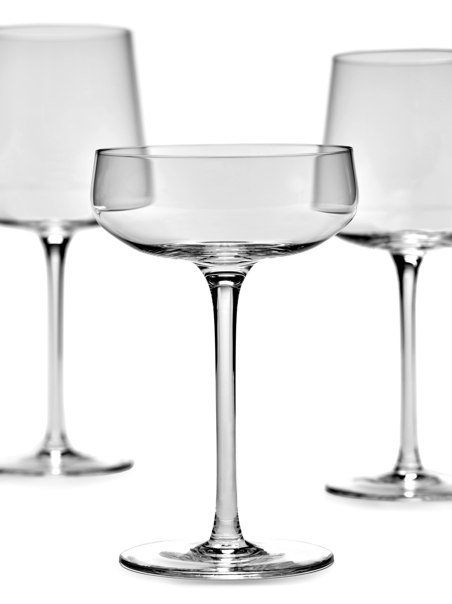 Nido Champagnerschale D10 H15.5 cm transparent