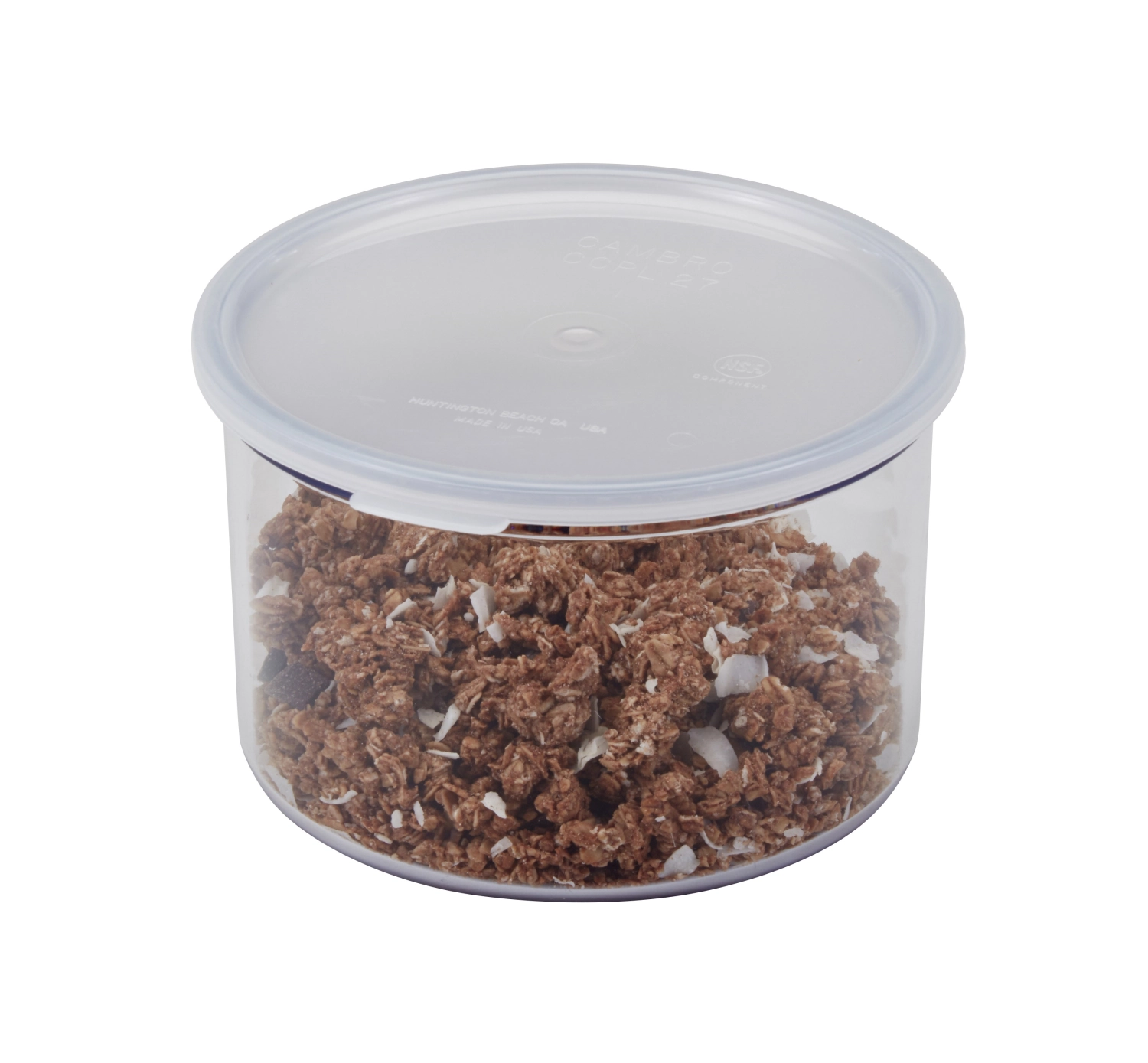 Couvercle Blanc p. Pot Transparent