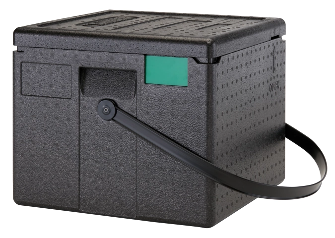 GoBox Toplader Pizza Boîte de transport EPPZ35265 noir
