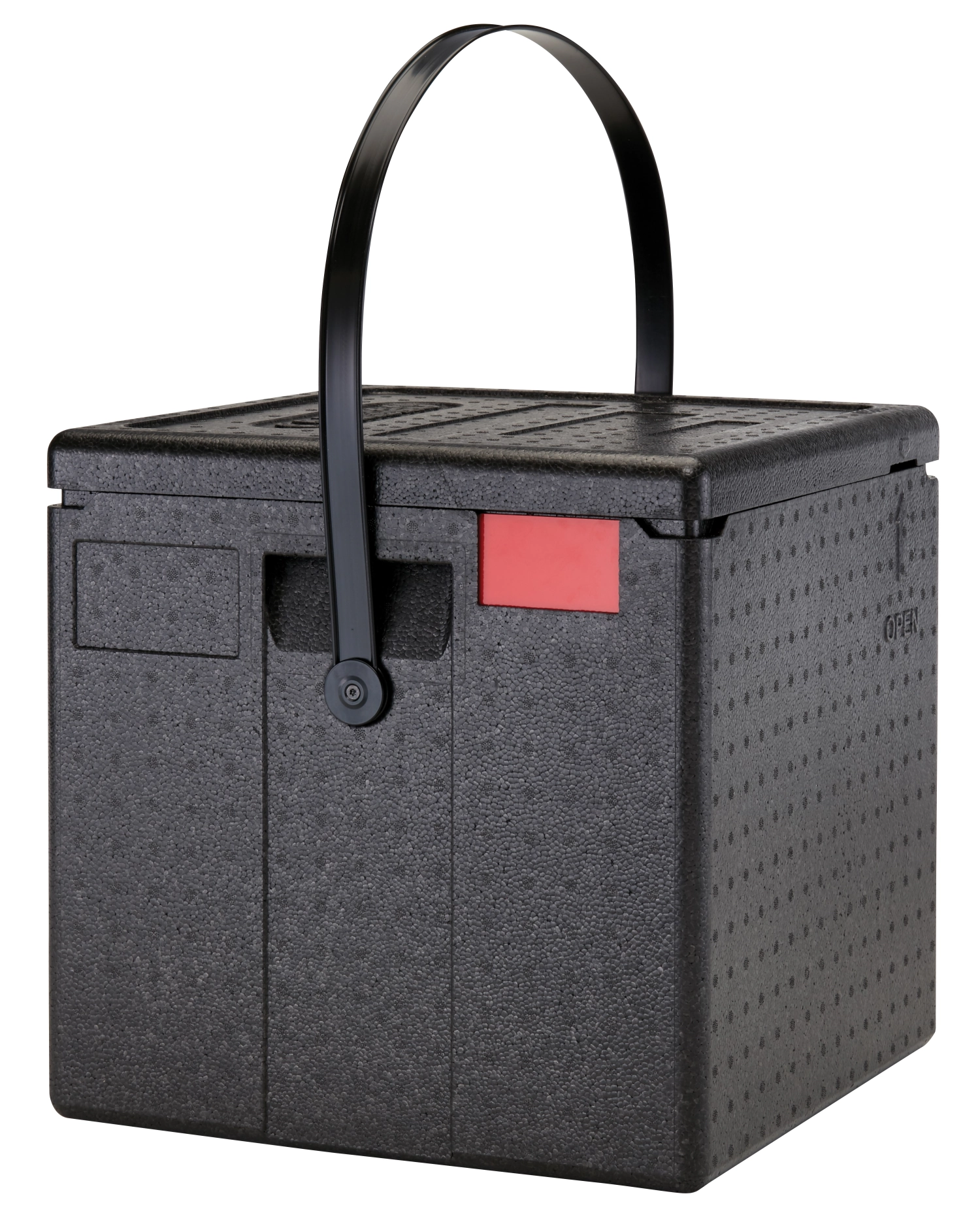 GoBox Toplader boîte de transport p. pizza EPPZ35330 noir