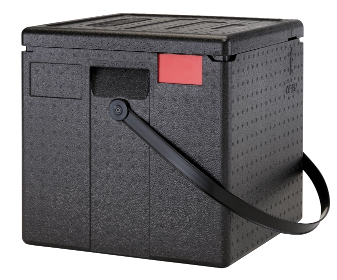 GoBox Toplader boîte de transport p. pizza EPPZ35330 noir
