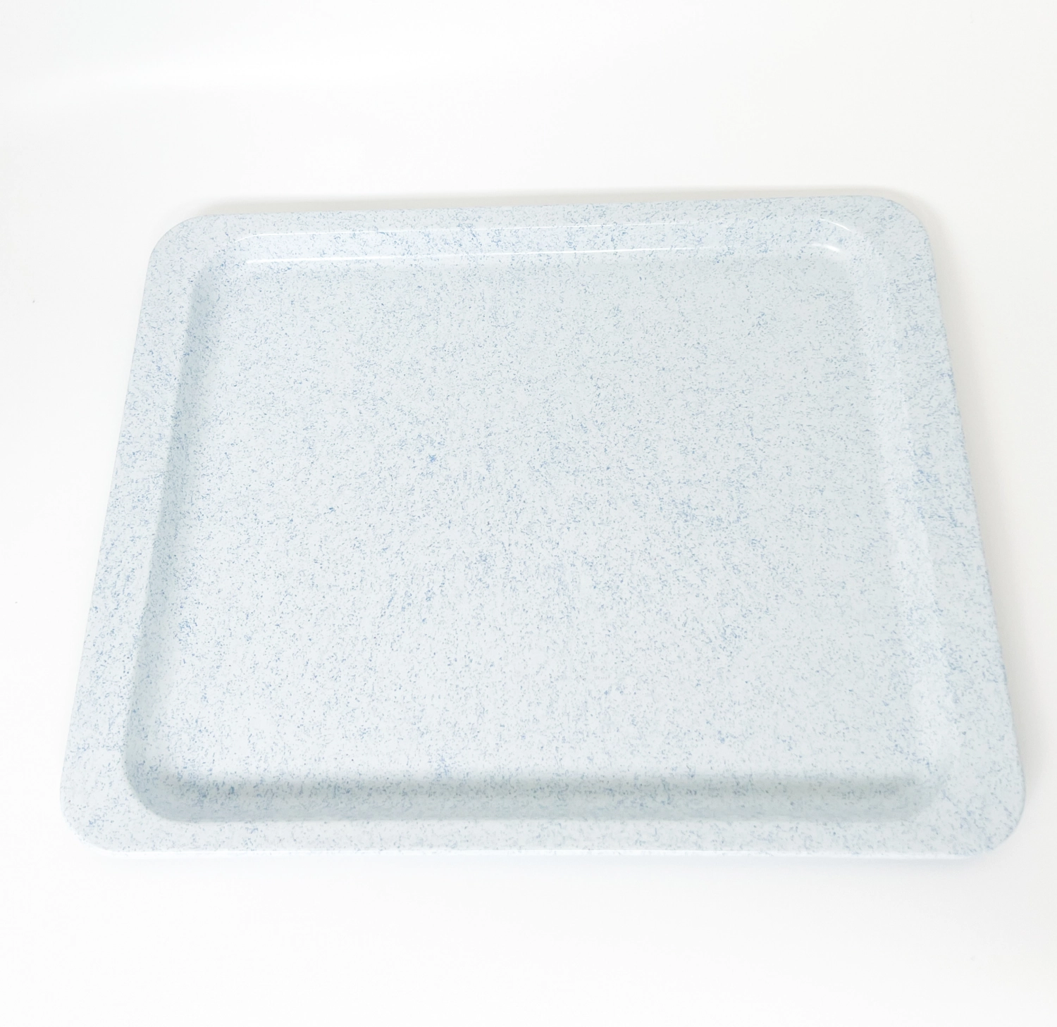 Plateau GP 1070 32.5x26.5cm Bleu Gesprenke