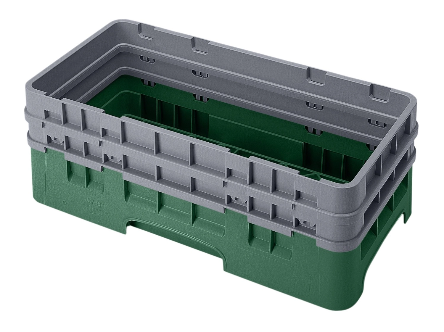 1/2 panier de base Vert bouteille