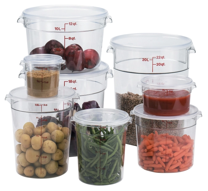 Récipient de stockage rond 7,6 litres