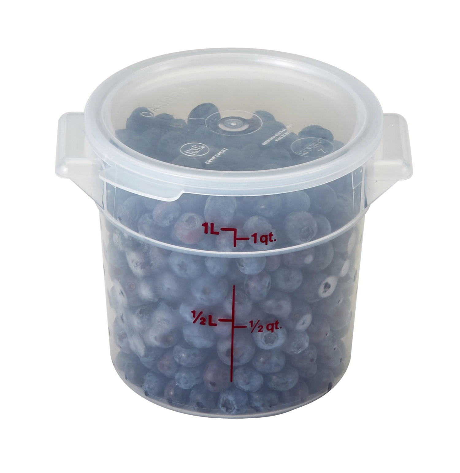 Couvercle p. Récipient Rond 0,