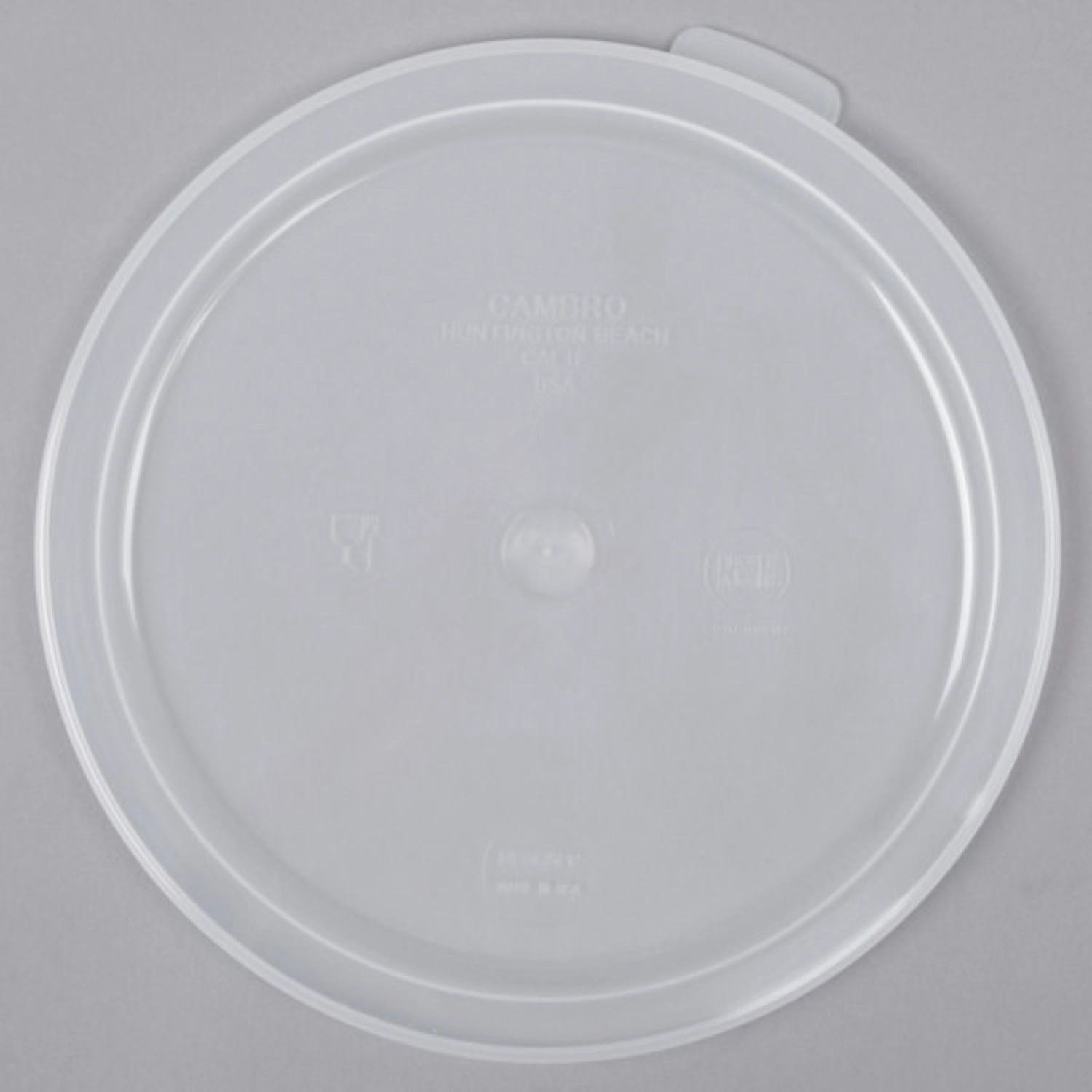 Couvercle p. Récipient Rond 5,7 U