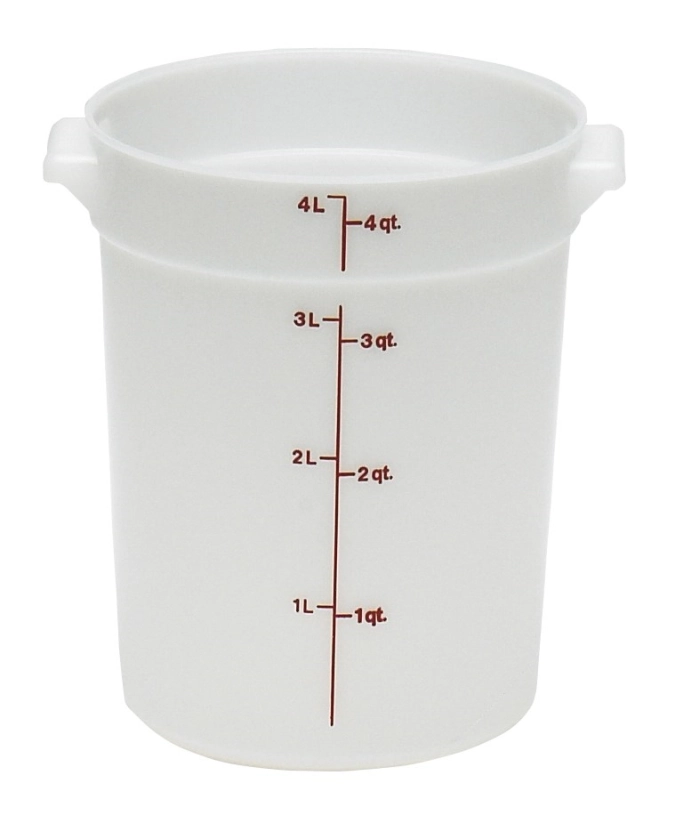 Récipient Rond 3,8 L Blanc