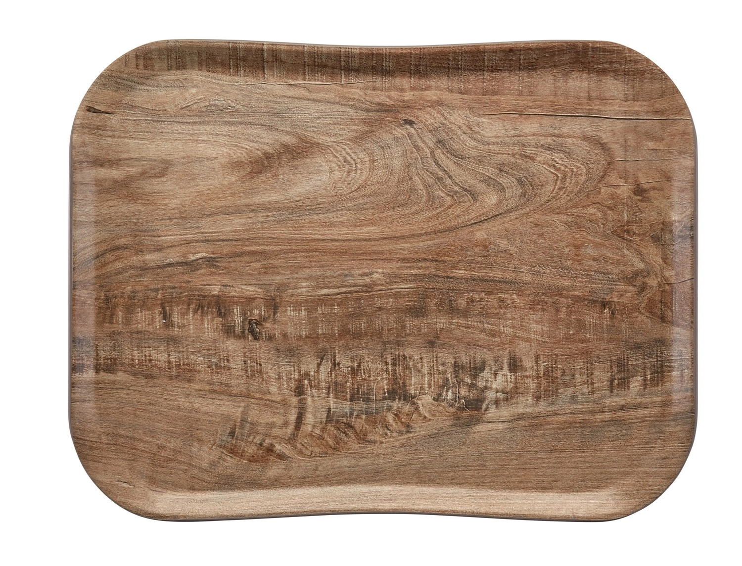 Versa Century Holzoptik Tablett 33x43cm Hell-Oliv