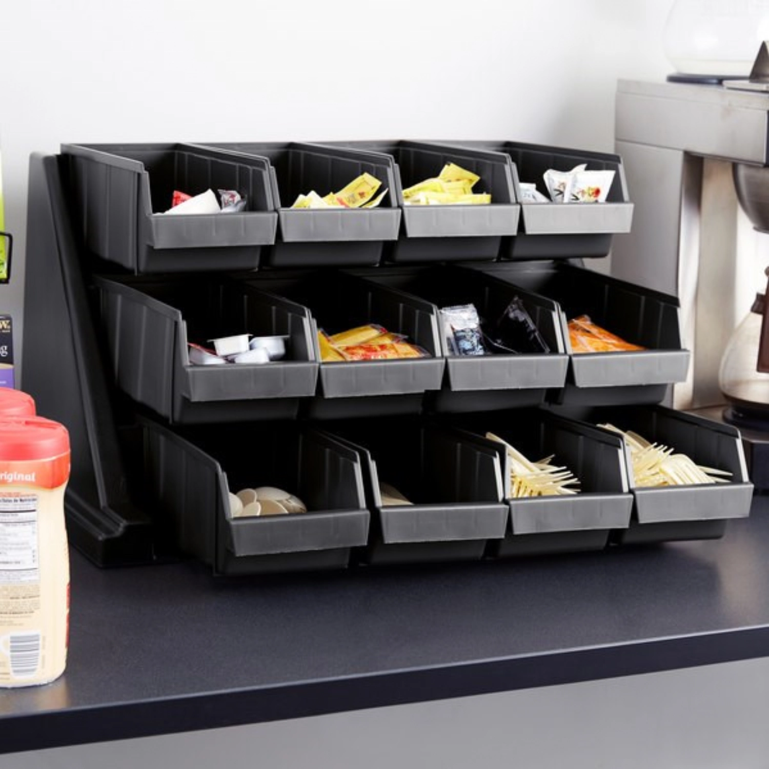 Distributeur de couverts 12 coupelles Sc
