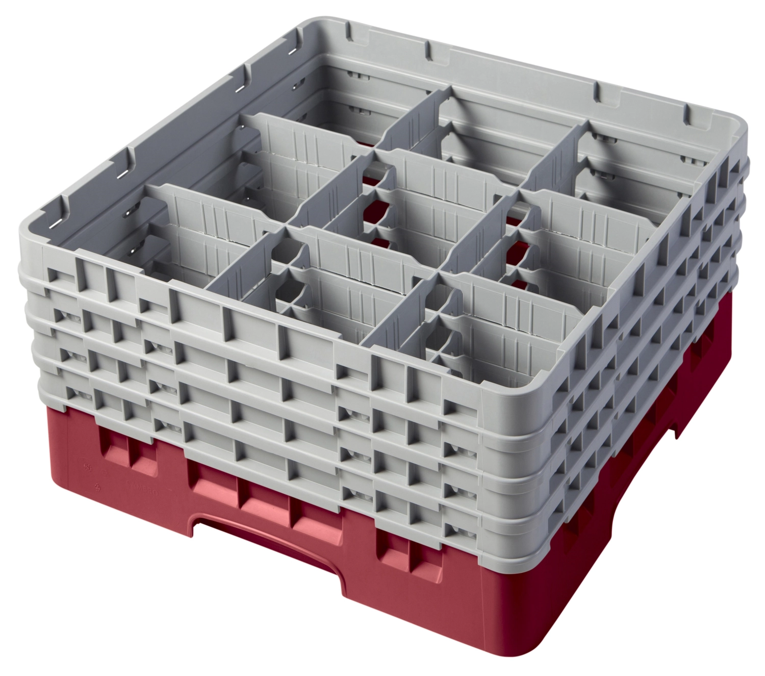 Camrack a. 16 compartiments 21.5cm Cranberry