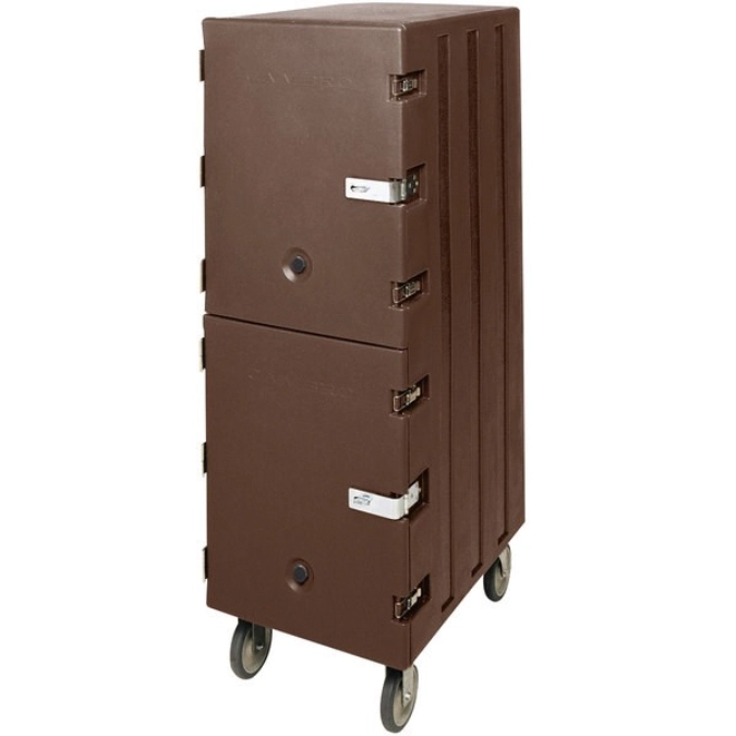 Double récipient Marron foncé