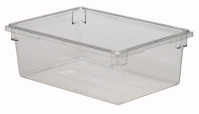 Boîte de rangement alimentaire en polycarbonate rectangulair
