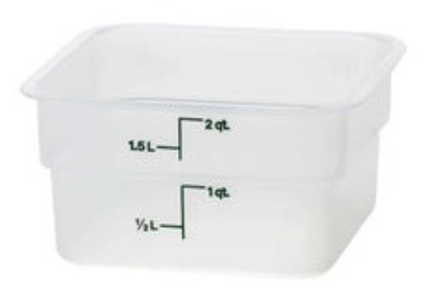 Récipient Carré 1,9 L