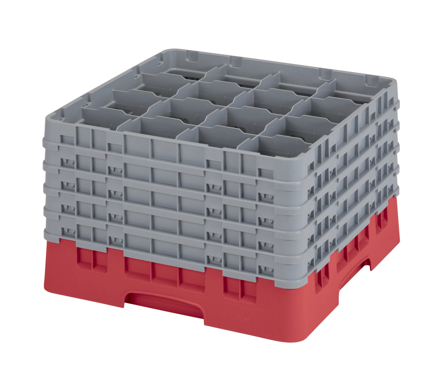 Camrack mit 20 Fächern 27.9cm Rot