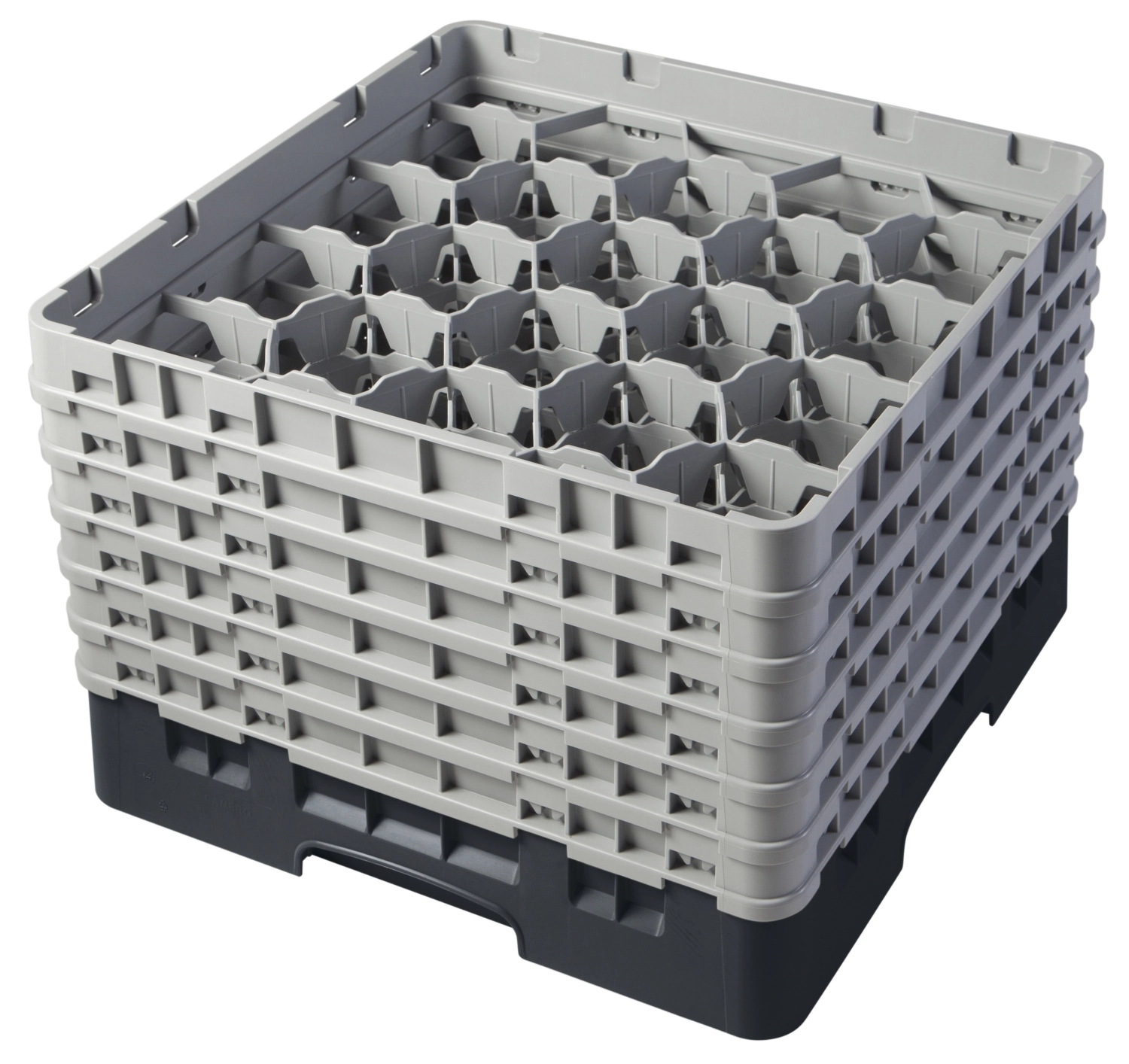 Camrack a. 20 compartiments 29.8cm noir