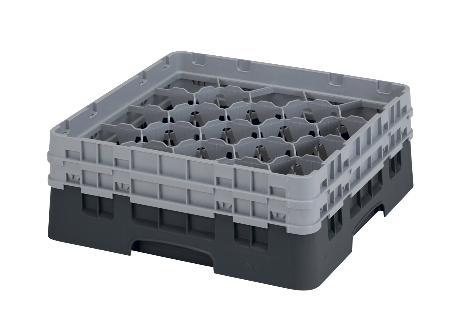 Camrack a. 20 compartiments 13.3cm noir