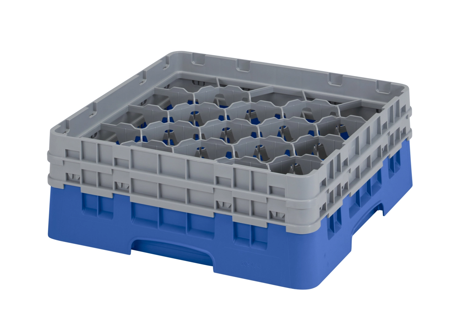 Camrack a. 20 compartiments 13.3cm bleu