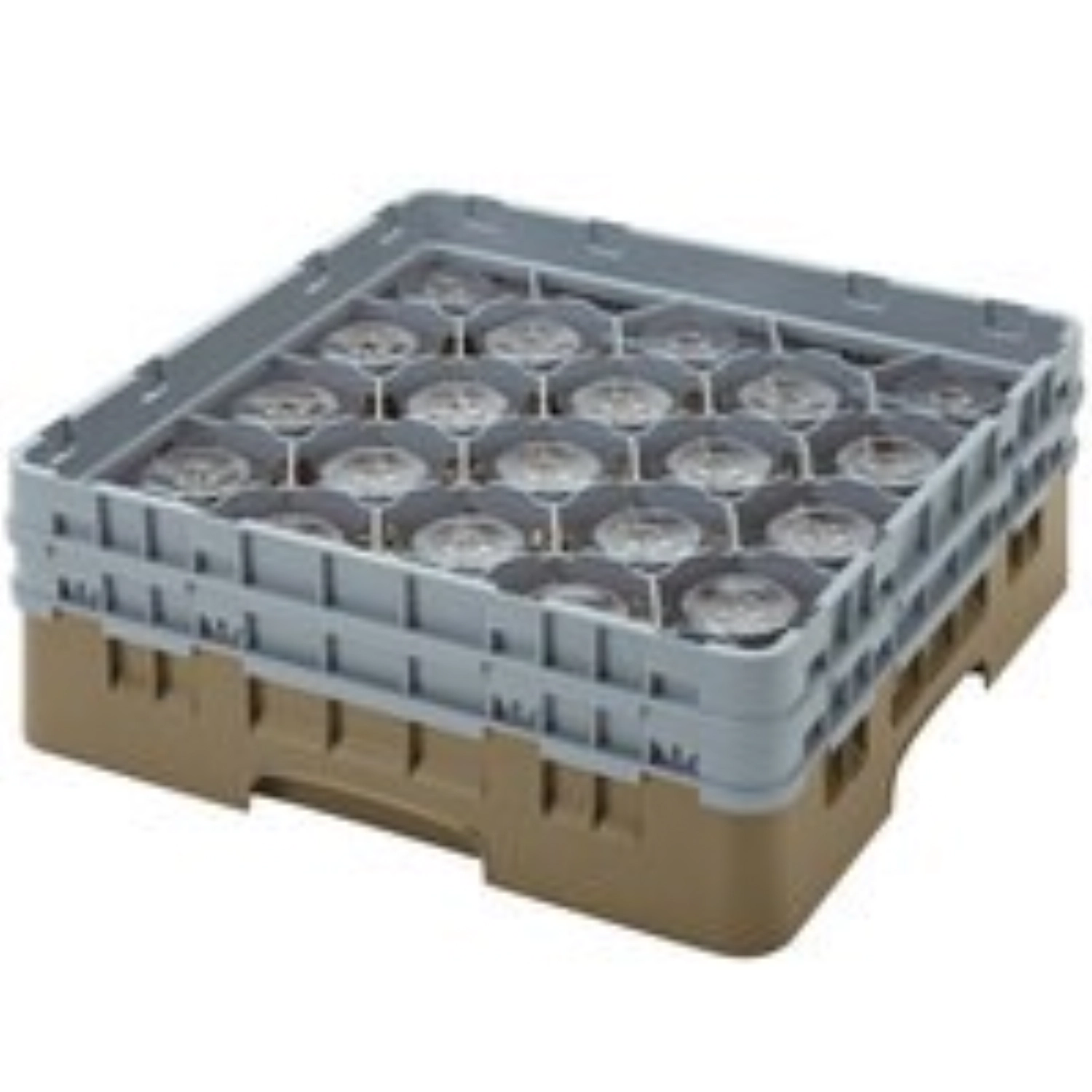 Camrack a. 20 compartiments 15.5cm Beige