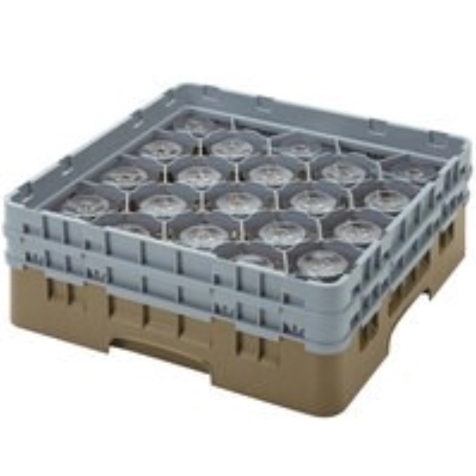 Camrack a. 20 compartiments 15.5cm Beige