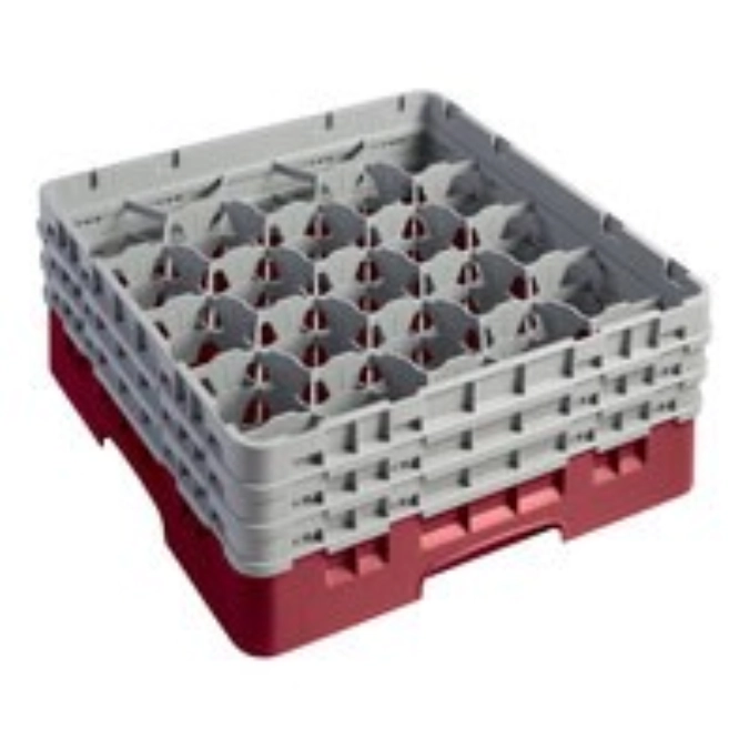 Camrack a. 20 compartiments 17.4cm Cranberry