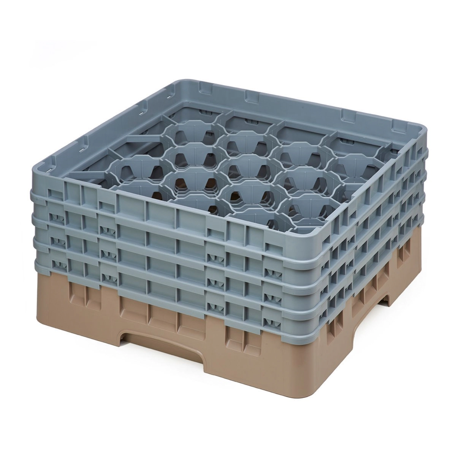 Camrack a. 20 compartiments 23.8cm Beige