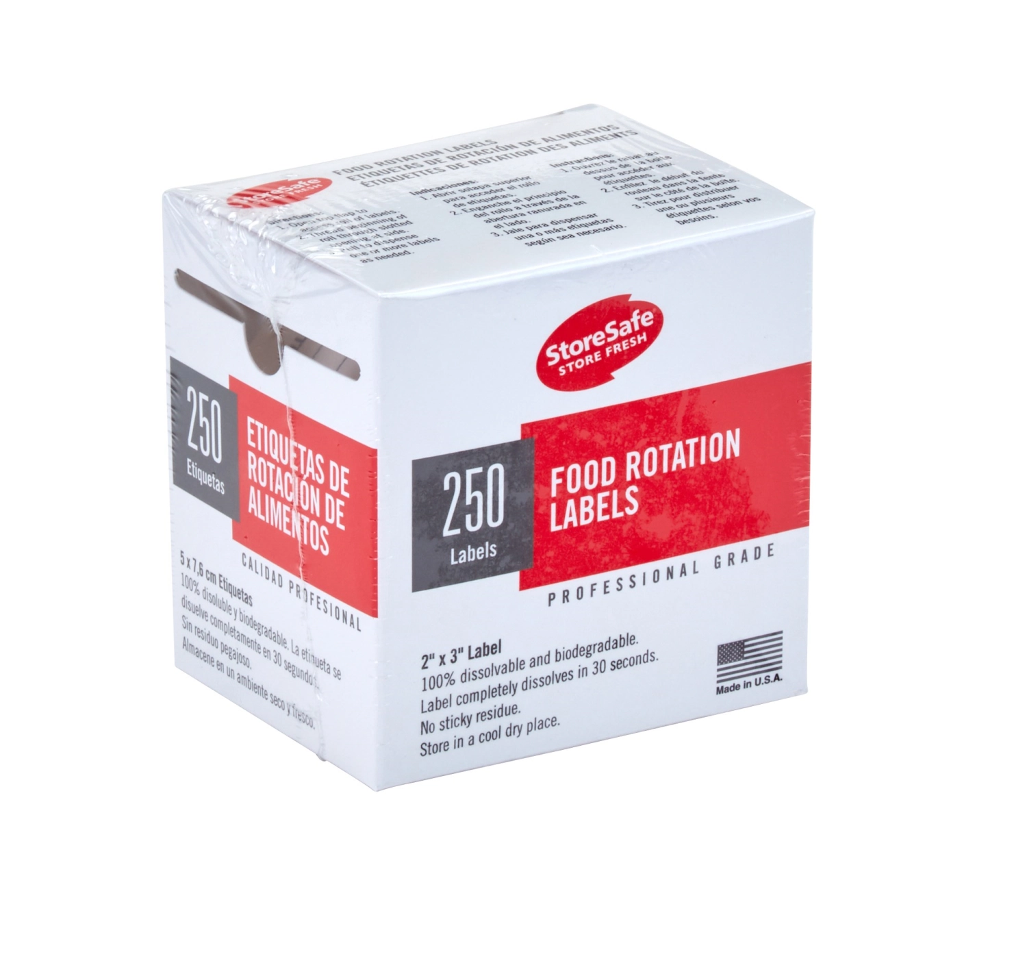 Étiquettes Storesafe / 24 rouleaux Á 250 étiquettes