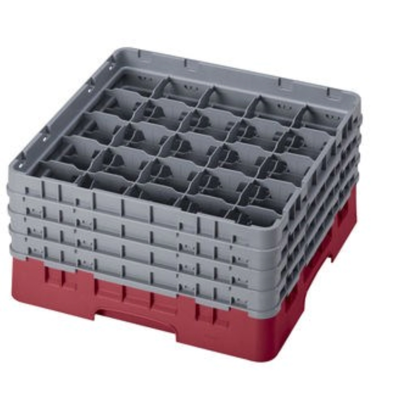 Camrack a. 25 compartiments 21.5cm Cranberry