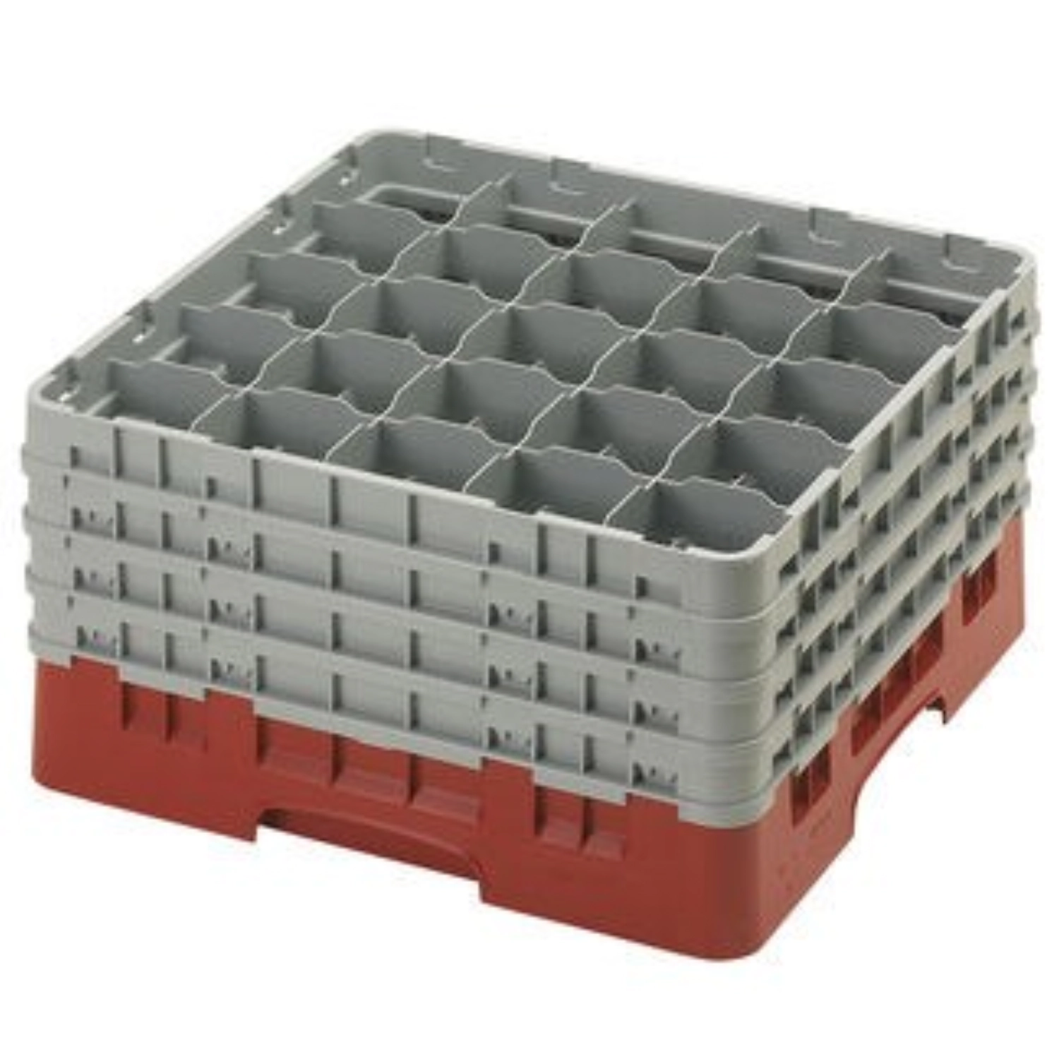 Camrack a. 25 compartiments 23.8cm Cranberry