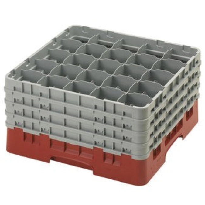 Camrack a. 25 compartiments 23.8cm Cranberry