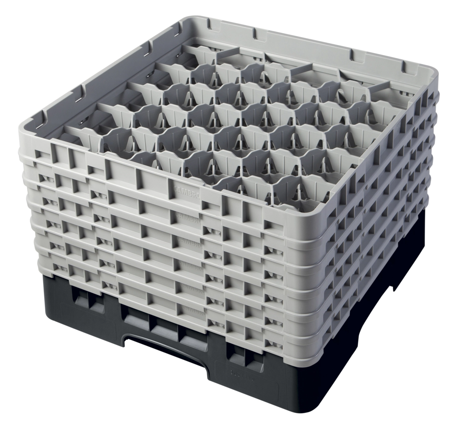 Camrack a. 30 compartiments 29.8cm noir