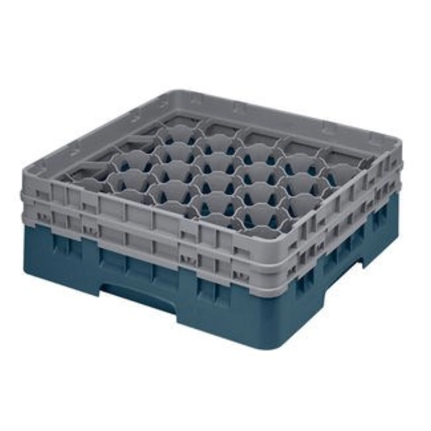 Camrack a. 30 compartiments 13.3cm turquoise
