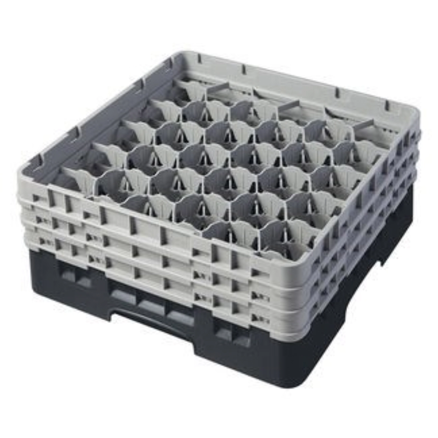 Camrack a. 30 compartiments 17.4cm noir