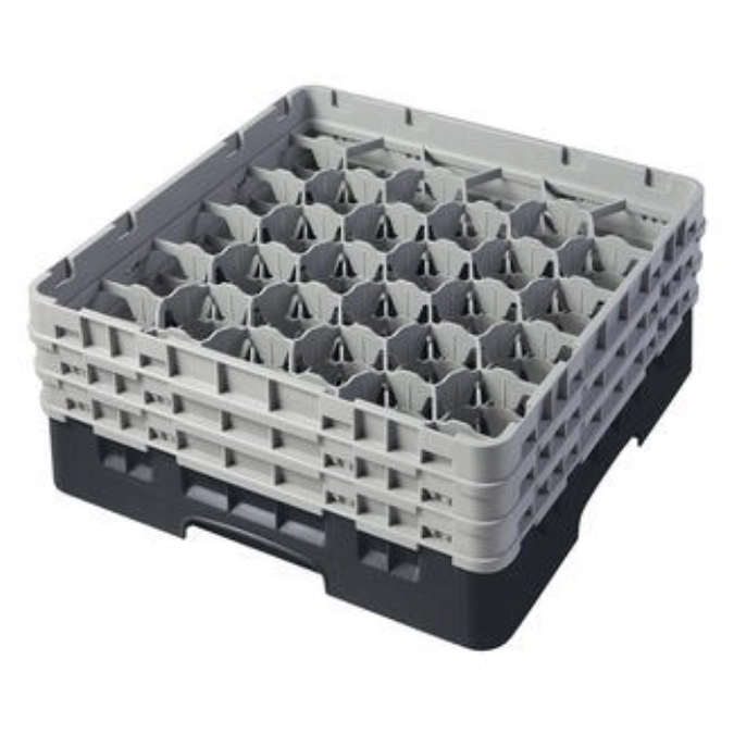 Camrack a. 30 compartiments 17.4cm noir