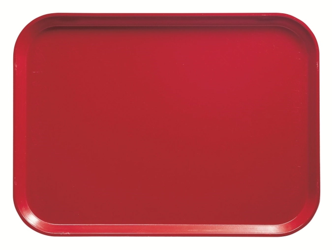 Plateau Camtray GN 1/1 rouge signal