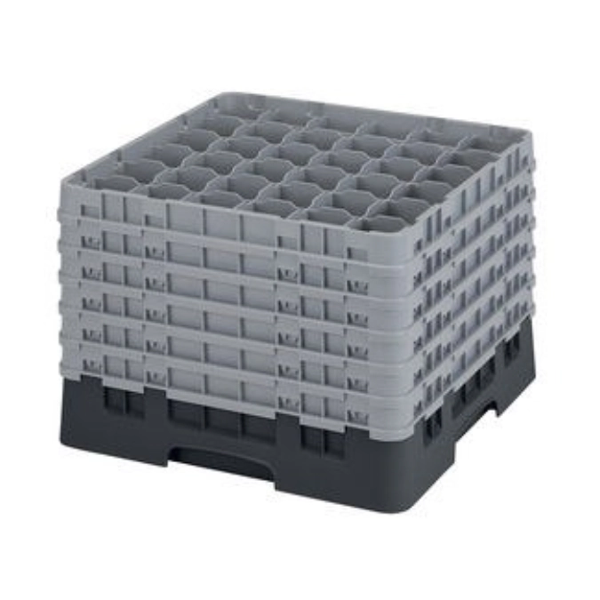 Camrack a. 36 compartiments 32cm noir