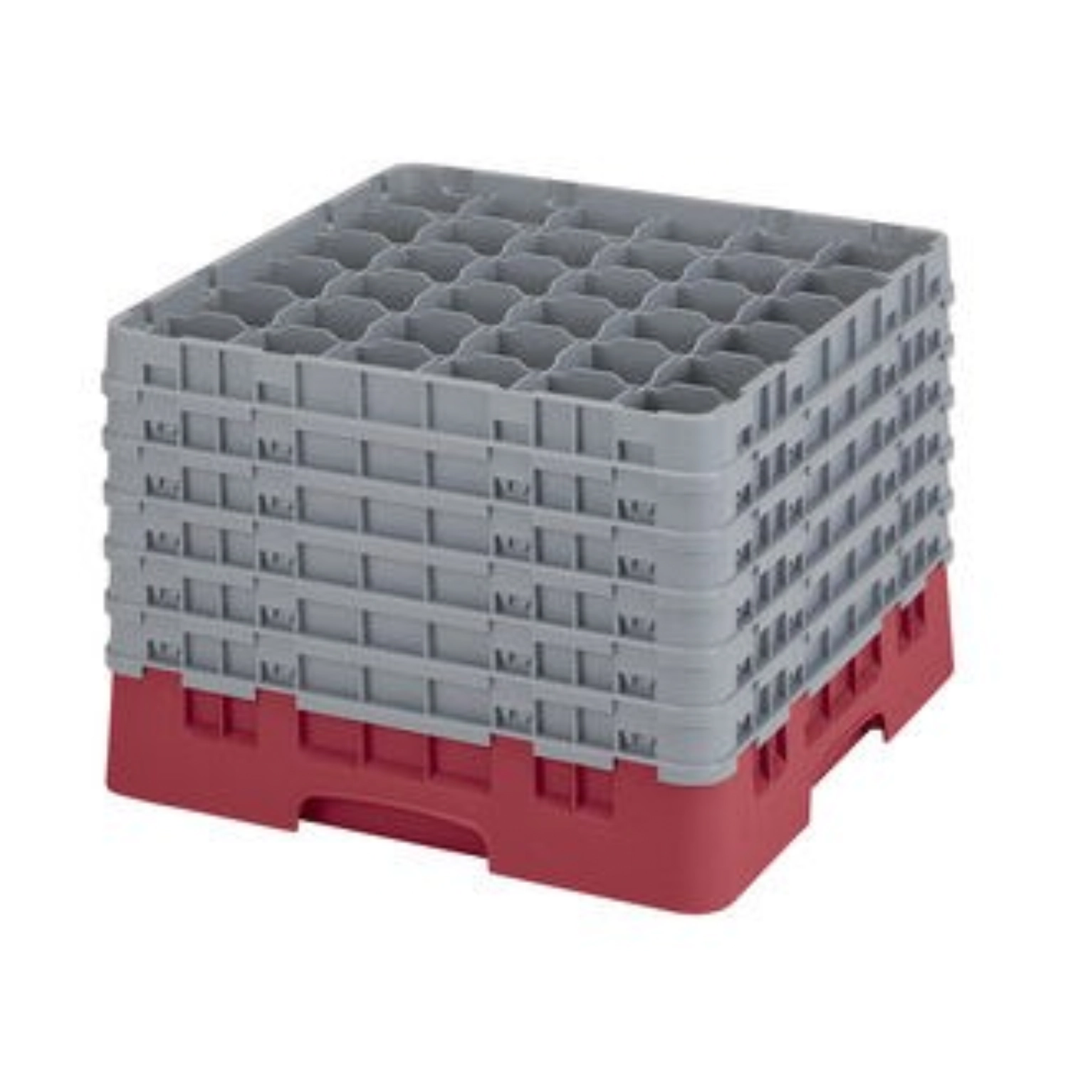 Camrack a. 36 compartiments 32cm Cranberry