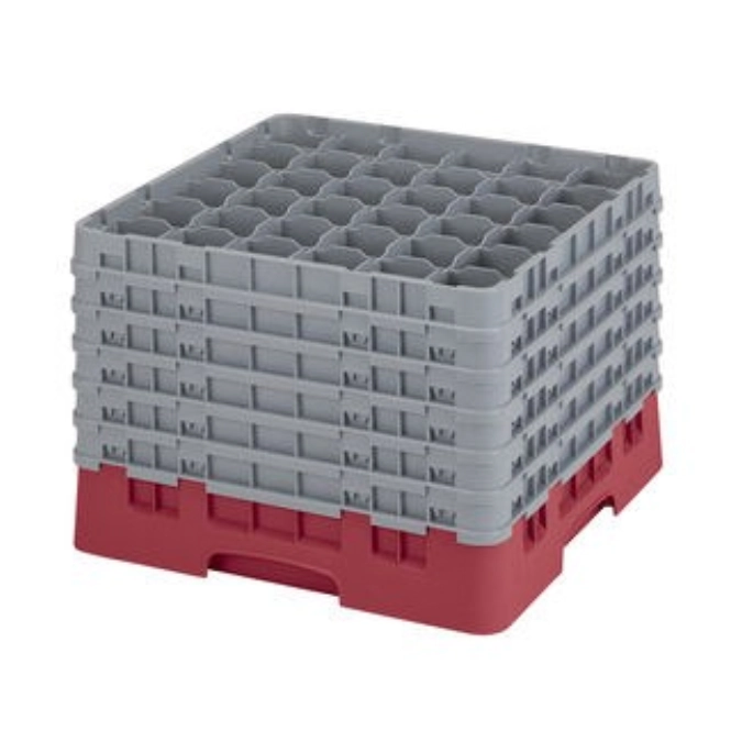 Camrack a. 36 compartiments 32cm Cranberry