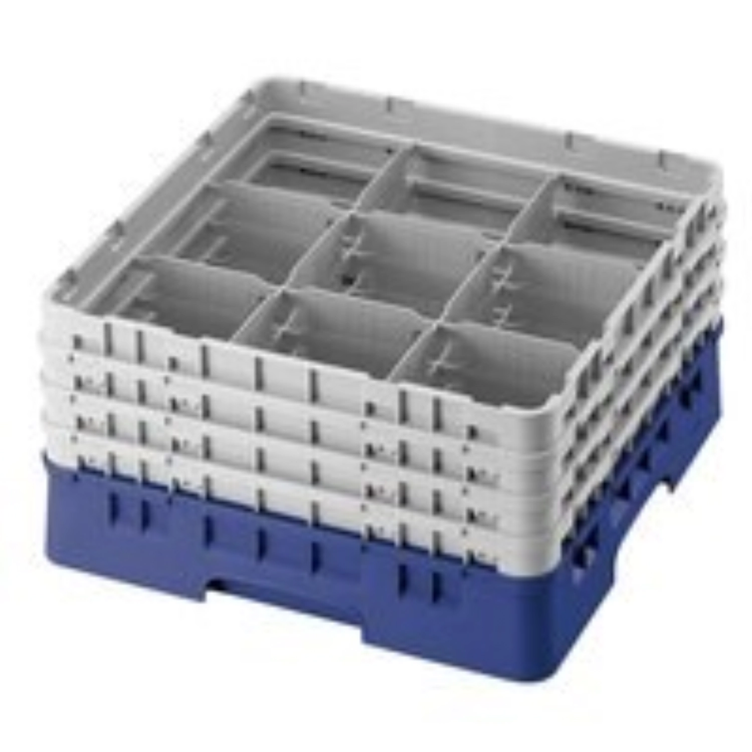 Camrack a. 9 compartiments 13.3cm bleu