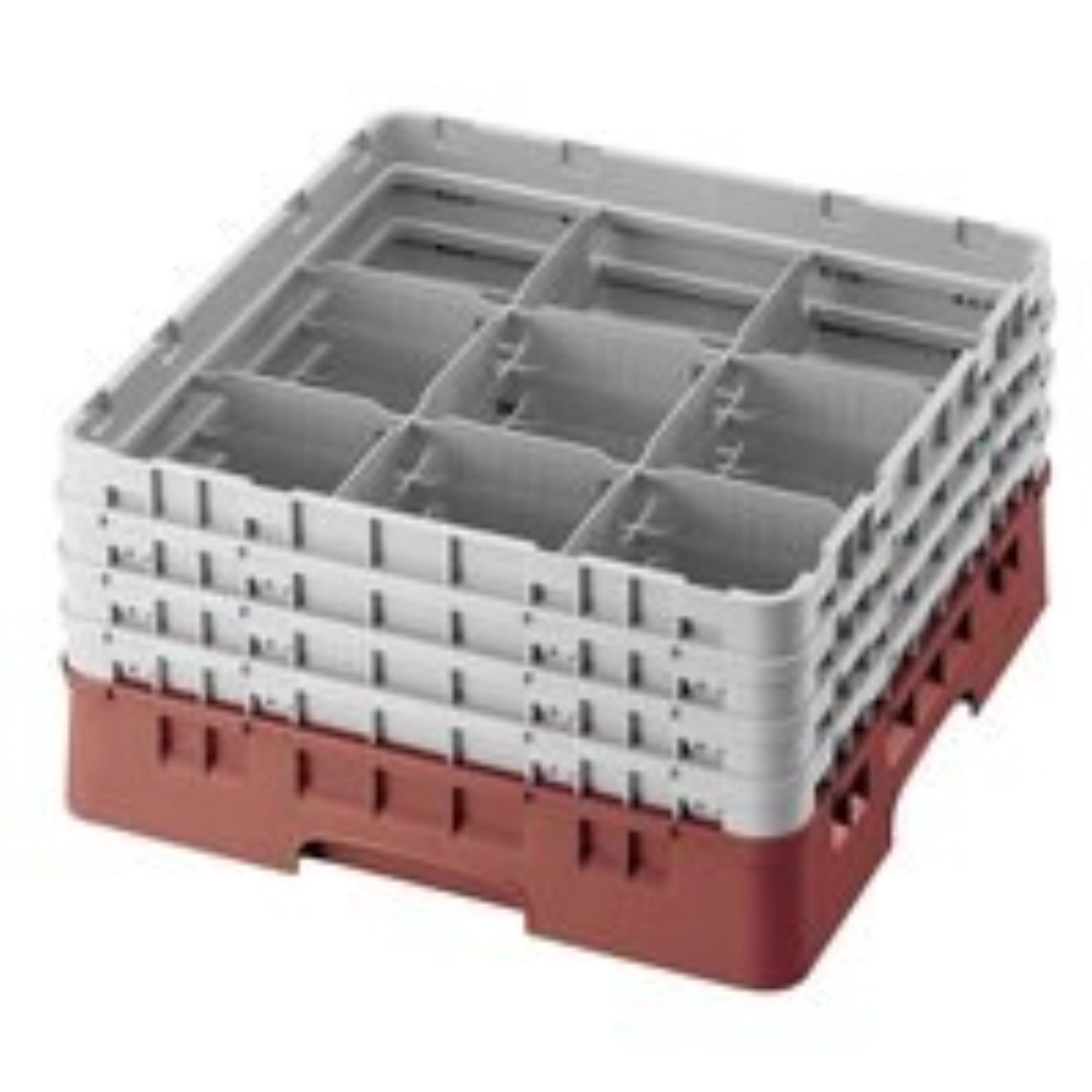 Camrack a. 9 compartiments 21.5cm Cranberry