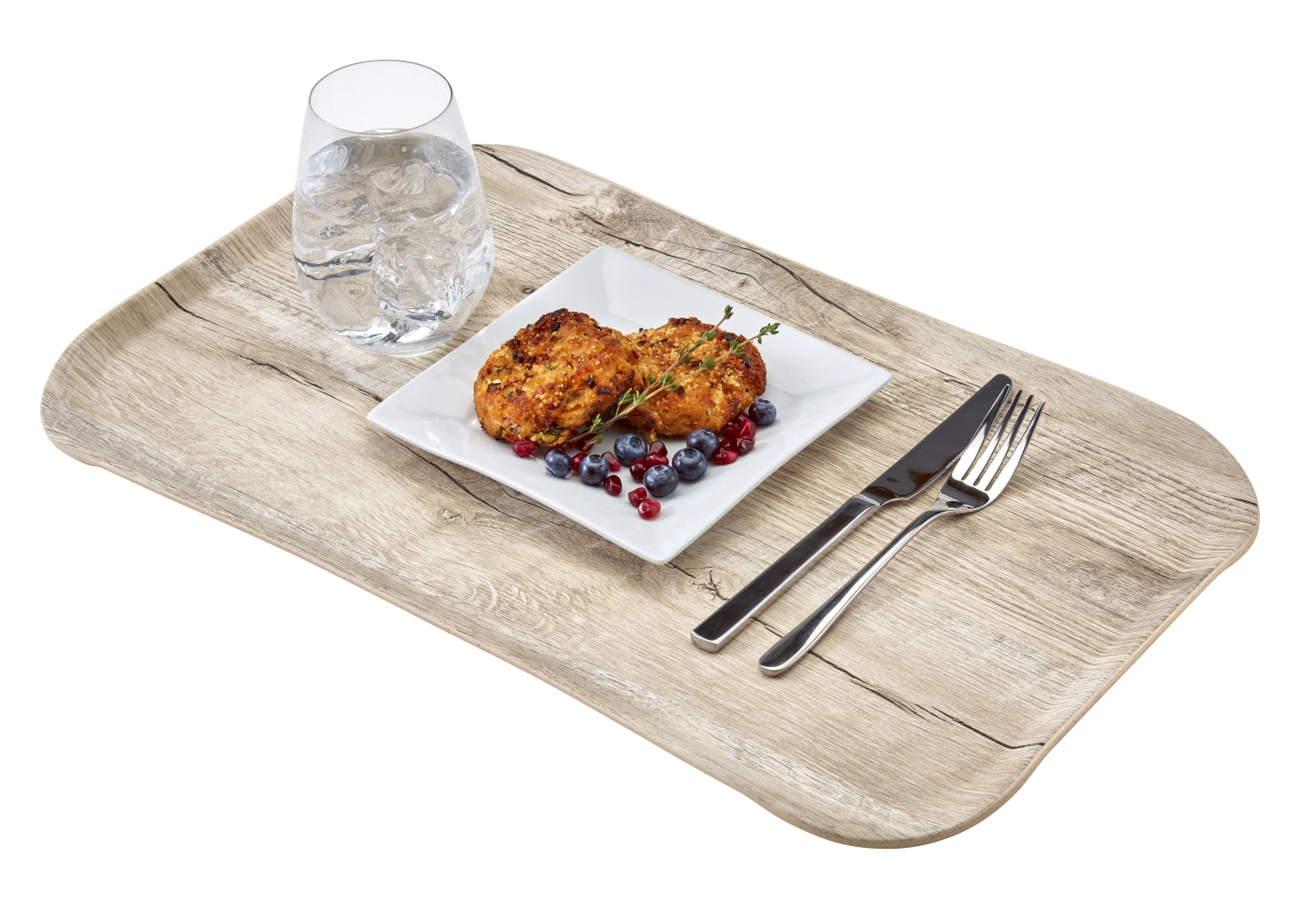 Versa Century Holzoptik Tablett GN 1/1 Eiche hell