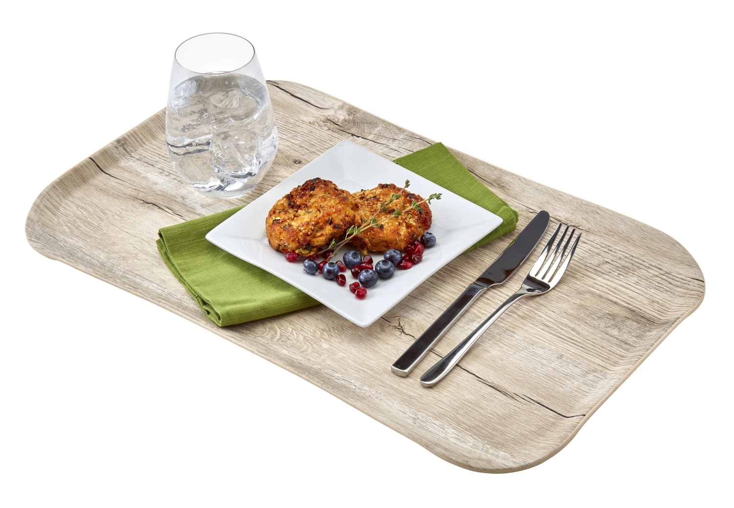 Versa Century Holzoptik Tablett GN 1/1 Eiche hell