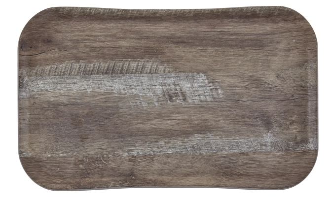 Plateau Versa Century 32.5x53 cm Chêne Foncé
