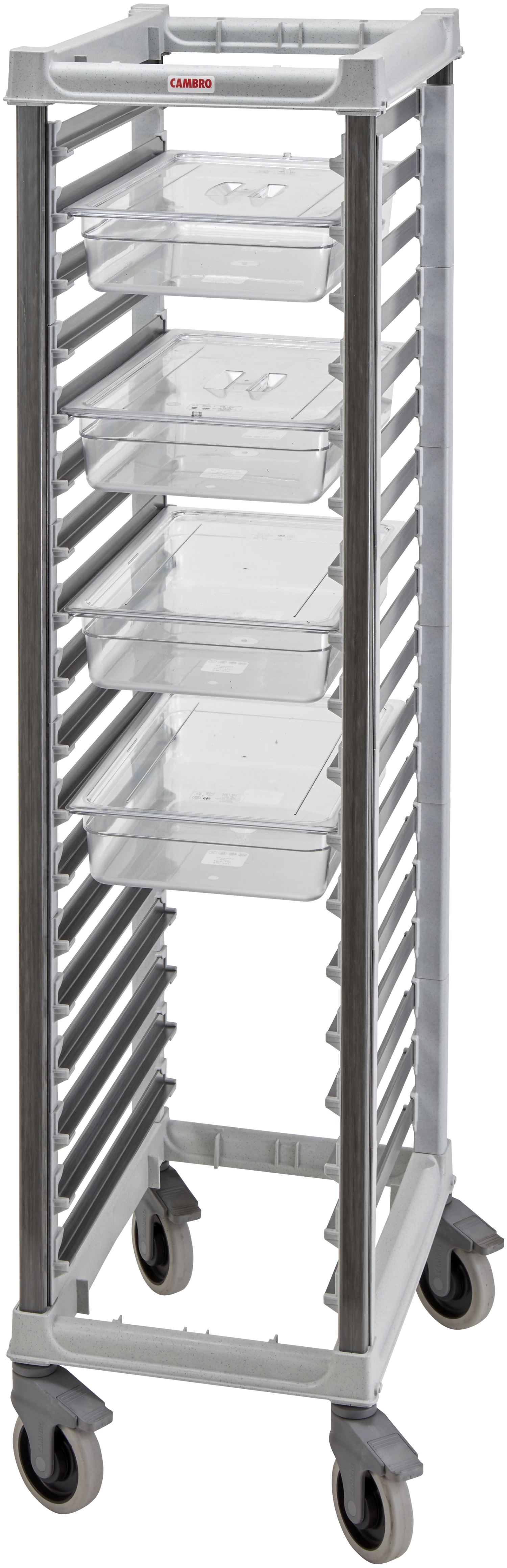Camshelving Wagen hoch für 18 GN 1/1 Behälter
