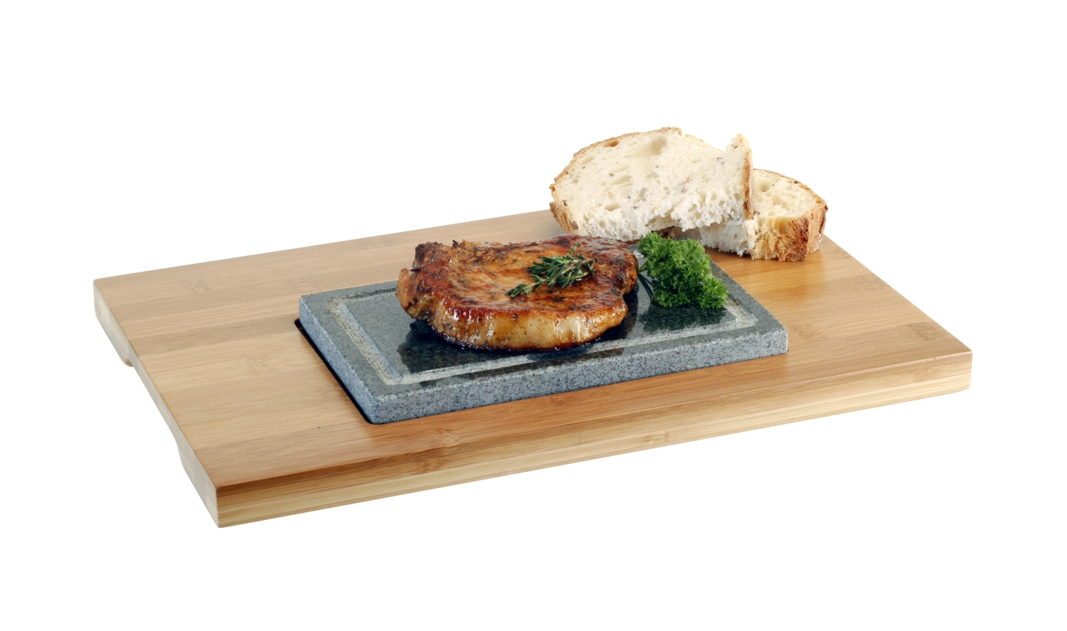 Set de pierres chaudes, 34x24cm